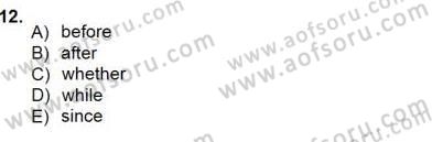 Pedagojik Gramer 1 Dersi 2012 - 2013 Yılı (Final) Dönem Sonu Sınav Soruları 12. Soru