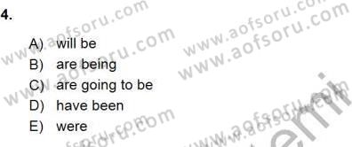 Pedagojik Gramer 1 Dersi Ara Sınavı Deneme Sınav Soruları 4. Soru
