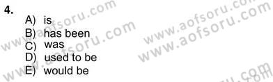 Pedagojik Gramer 2 Dersi 2012 - 2013 Yılı (Vize) Ara Sınav Soruları 4. Soru