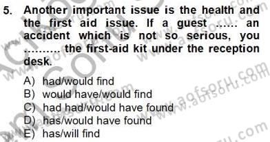 Pedagojik Gramer 2 Dersi 2012 - 2013 Yılı (Final) Dönem Sonu Sınav Soruları 5. Soru