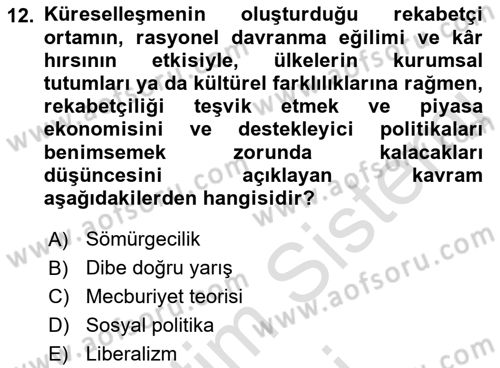 İş Sağlığı ve Güvenliğinin Temelleri Dersi 2022 - 2023 Yılı (Final) Dönem Sonu Sınavı 12. Soru