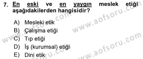 Yönetim Sistemleri ve Risk Yönetimi Dersi 2022 - 2023 Yılı (Vize) Ara Sınavı 7. Soru