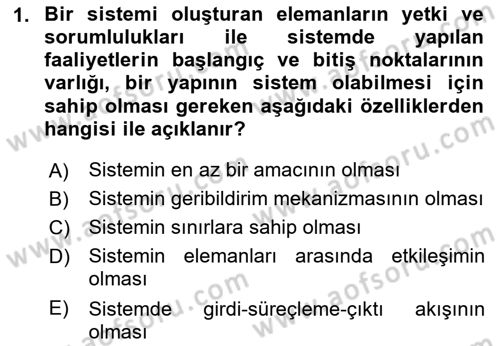 Çalışma Hayatında Bilişim, Belge Yönetimi Dersi 2023 - 2024 Yılı (Vize) Ara Sınav Soruları 1. Soru