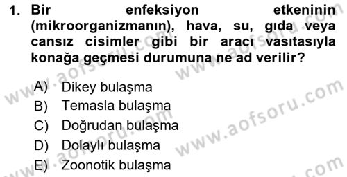 Afet, Acil Durum ve Endüstriyel Kazalarda İş Sağlığı ve Güvenliği Dersi 2025 - 2026 Yılı (Final) Dönem Sonu Sınav Soruları 1. Soru