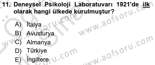 İş Hijyeni ve Ergonomi Dersi 2021 - 2022 Yılı Yaz Okulu Sınav Soruları 11. Soru