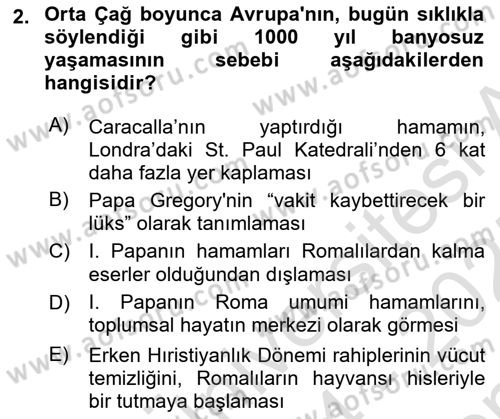 İş Hijyeni ve Ergonomi Dersi 2024 - 2025 Yılı (Final) Dönem Sonu Sınav Soruları 2. Soru