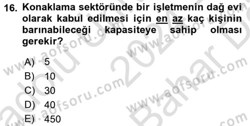 Sektörel İş Sağlığı ve Güvenliği Dersi 2024 - 2025 Yılı (Vize) Ara Sınav Soruları 16. Soru