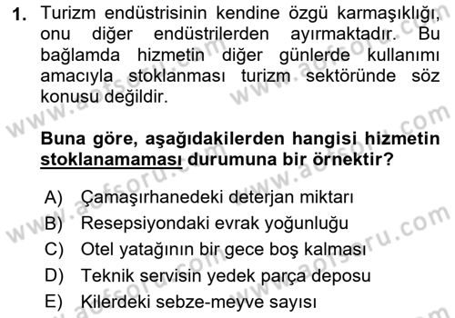 Sektörel İş Sağlığı ve Güvenliği Dersi 2025 - 2026 Yılı Yaz Okulu Sınav Soruları 1. Soru
