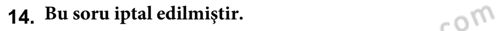 İş Sağlığı ve Güvenliği Donanımları ve Ölçme Teknikleri Dersi 2021 - 2022 Yılı (Final) Dönem Sonu Sınav Soruları 14. Soru