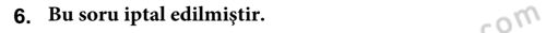 İş Sağlığı ve Güvenliği Donanımları ve Ölçme Teknikleri Dersi 2024 - 2025 Yılı Yaz Okulu Sınav Soruları 6. Soru