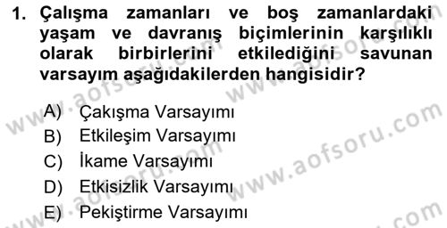 İş Yaşaminda Risk Etmenleri Ve Yönetimsel Faktörler Dersi 2025 - 2026 Yılı (Vize) Ara Sınav Soruları 1. Soru