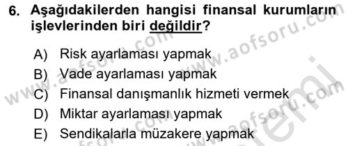 Stratejik Yönetim Dersi 2021 - 2022 Yılı Yaz Okulu Sınav Soruları 6. Soru