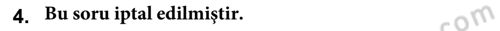 Yönetim ve Organizasyon Dersi 2018 - 2019 Yılı Yaz Okulu Sınav Soruları 4. Soru