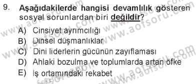 İşletme İlkeleri Dersi 2012 - 2013 Yılı Tek Ders Sınav Soruları 9. Soru