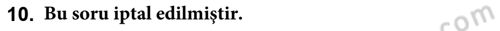 İşletme İlkeleri Dersi 2018 - 2019 Yılı (Final) Dönem Sonu Sınav Soruları 10. Soru