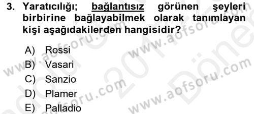 Girişimcilik Dersi 2017 - 2018 Yılı (Final) Dönem Sonu Sınav Soruları 3. Soru