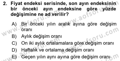 Ekonomik Analiz Dersi 2015 - 2016 Yılı (Final) Dönem Sonu Sınav Soruları 2. Soru