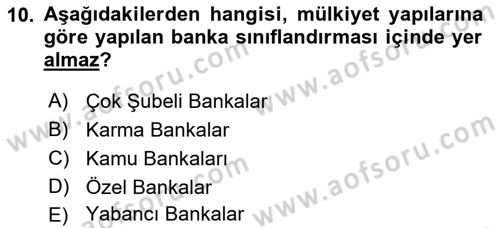 Ekonomik Analiz Dersi 2016 - 2017 Yılı (Final) Dönem Sonu Sınav Soruları 10. Soru
