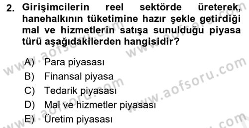 Ekonomik Analiz Dersi 2018 - 2019 Yılı (Final) Dönem Sonu Sınav Soruları 2. Soru