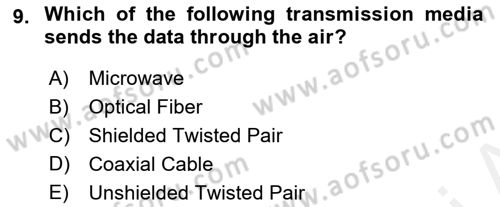 Business Information Systems Dersi 2017 - 2018 Yılı (Vize) Ara Sınav Soruları 9. Soru