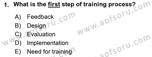 Business Information Systems Dersi 2018 - 2019 Yılı (Final) Dönem Sonu Sınav Soruları 1. Soru