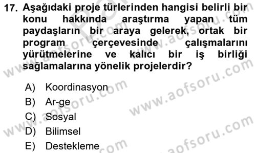 İşletme İletişimi Dersi 2024 - 2025 Yılı (Final) Dönem Sonu Sınav Soruları 17. Soru