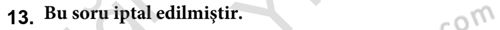 Finansal Muhasebe Dersi 2021 - 2022 Yılı Yaz Okulu Sınav Soruları 13. Soru