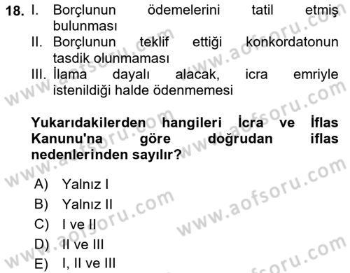 Girişimcilik ve İş Kurma Dersi 2025 - 2026 Yılı (Final) Dönem Sonu Sınav Soruları 18. Soru