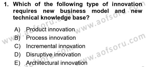 Organization Theory and Design Dersi 2020 - 2021 Yılı Yaz Okulu Sınav Soruları 1. Soru