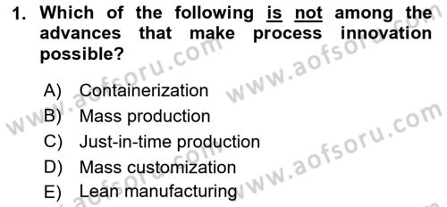 Organization Theory and Design Dersi 2021 - 2022 Yılı (Final) Dönem Sonu Sınav Soruları 1. Soru