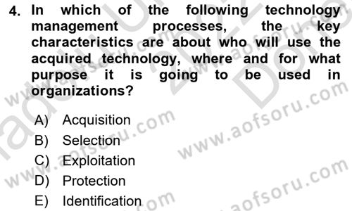 Organization Theory and Design Dersi 2022 - 2023 Yılı (Final) Dönem Sonu Sınav Soruları 4. Soru