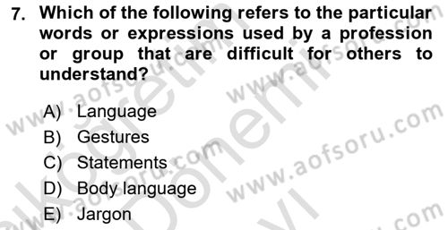 Organization Theory and Design Dersi 2022 - 2023 Yılı (Final) Dönem Sonu Sınav Soruları 7. Soru