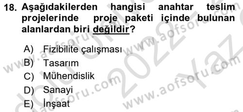 Pazarlamaya Giriş Dersi 2022 - 2023 Yılı Yaz Okulu Sınav Soruları 18. Soru