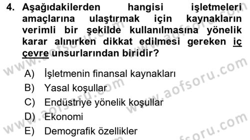 Teknoloji, İnnovasyon Ve Girişimcilik Dersi 2022 - 2023 Yılı Yaz Okulu Sınav Soruları 4. Soru