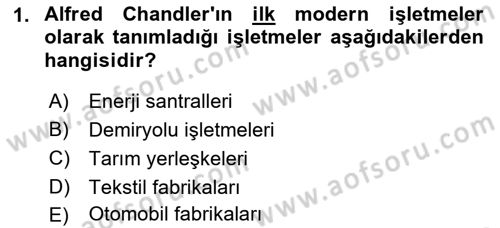 Teknoloji,İnnovasyon Ve Girişimcilik Dersi 2022 - 2023 Yılı Yaz Okulu Sınav Soruları 1. Soru