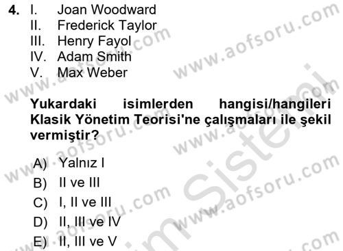 Teknoloji,İnnovasyon Ve Girişimcilik Dersi 2023 - 2024 Yılı (Vize) Ara Sınav Soruları 4. Soru