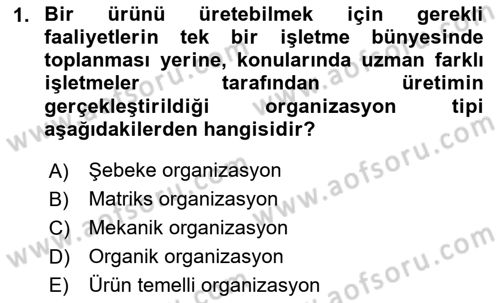 Teknoloji,İnnovasyon Ve Girişimcilik Dersi 2023 - 2024 Yılı (Final) Dönem Sonu Sınav Soruları 1. Soru