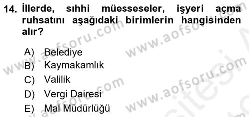Girişimcilik ve İş Kurma Dersi 2018 - 2019 Yılı (Final) Dönem Sonu Sınav Soruları 14. Soru