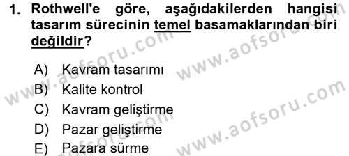 Girişimcilik ve İş Kurma -x Dersi 2016 - 2017 Yılı 3 Ders Sınav Soruları 1. Soru