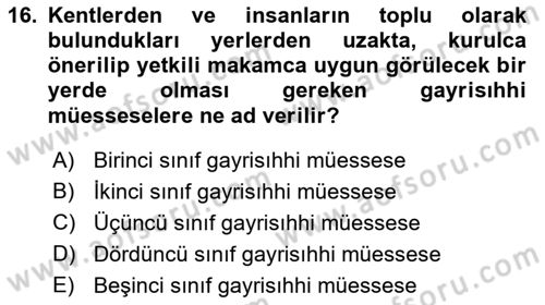 Girişimcilik ve İş Kurma -x Dersi 2021 - 2022 Yılı (Final) Dönem Sonu Sınav Soruları 16. Soru