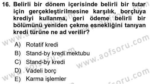 Uluslararası İşletmecilik Dersi 2022 - 2023 Yılı (Final) Dönem Sonu Sınav Soruları 16. Soru