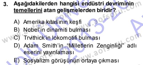 Yönetimde Güncel Yaklaşımlar Dersi 2013 - 2014 Yılı (Vize) Ara Sınav Soruları 3. Soru