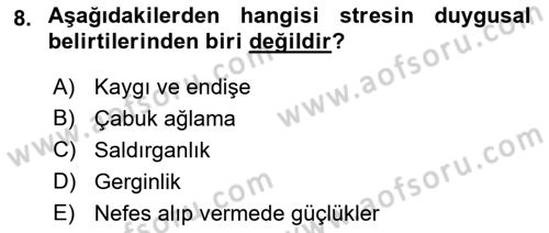 Yönetimde Güncel Yaklaşımlar Dersi 2021 - 2022 Yılı (Final) Dönem Sonu Sınavı 8. Soru