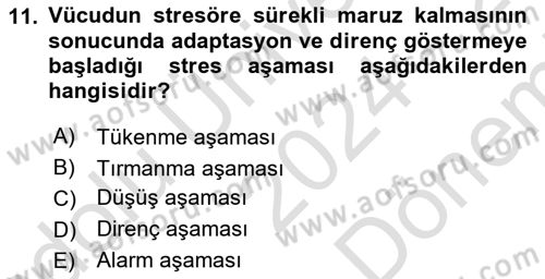 Yönetimde Güncel Yaklaşımlar Dersi 2024 - 2025 Yılı (Final) Dönem Sonu Sınav Soruları 11. Soru