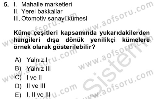 Yönetimde Güncel Yaklaşımlar Dersi 2024 - 2025 Yılı (Final) Dönem Sonu Sınav Soruları 5. Soru