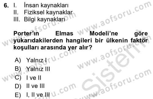 Yönetimde Güncel Yaklaşımlar Dersi 2025 - 2026 Yılı (Final) Dönem Sonu Sınav Soruları 6. Soru