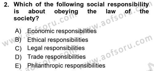International Business Dersi 2021 - 2022 Yılı (Final) Dönem Sonu Sınav Soruları 2. Soru
