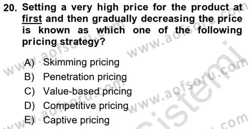 International Business Dersi 2021 - 2022 Yılı (Final) Dönem Sonu Sınav Soruları 20. Soru