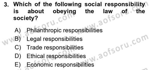 International Business Dersi 2021 - 2022 Yılı Yaz Okulu Sınav Soruları 3. Soru