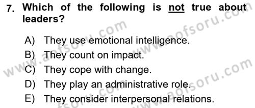 Project Management Dersi 2021 - 2022 Yılı (Final) Dönem Sonu Sınav Soruları 7. Soru